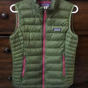 Patagonia goose down vest